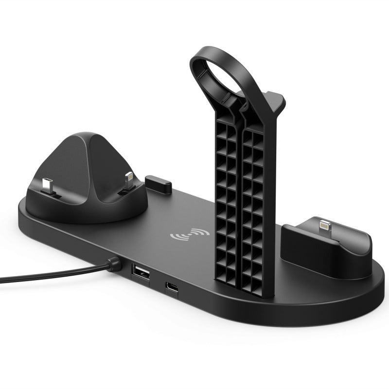 4-in-1 mobile phone wireless charging stand for mobile phone headset watch iwatch stand wireless charging