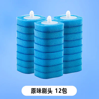 Disposable Toilet Brush Replacement Heads Set for Home
