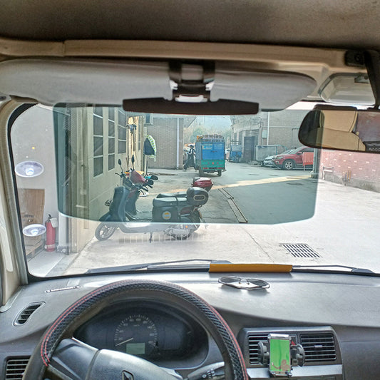 Zonneklep voor in de auto met gepolariseerde antiverblindingsbescherming