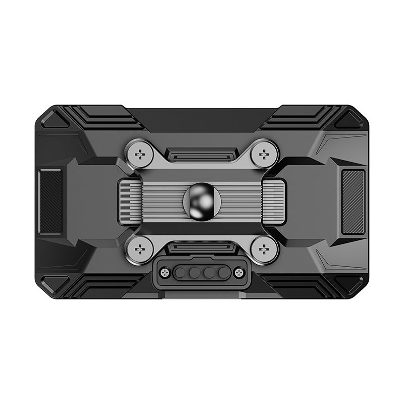 Dual-lens tire pressure recorder, in-car system screen projection gation
