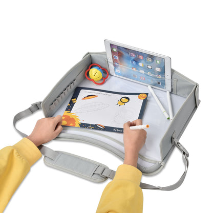 Large capacity children's toys car writing board tray car drawing board travel drawing board package simple