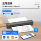 Mini thermal printer wirelessly can be connected to a mobile phone for printing. tattoo printer A4 tattoo printer