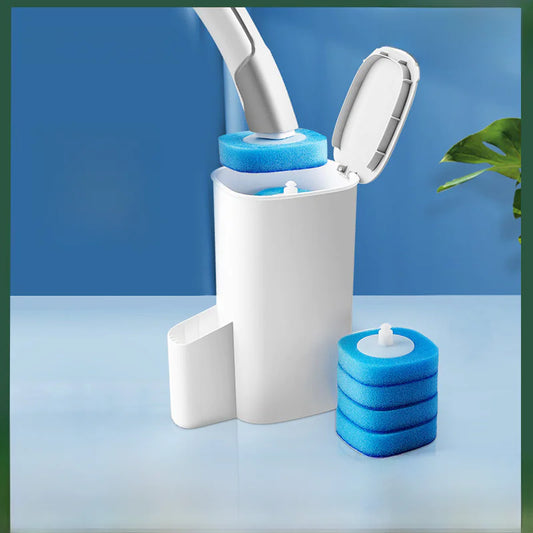 Disposable Toilet Brush Replacement Heads Set for Home