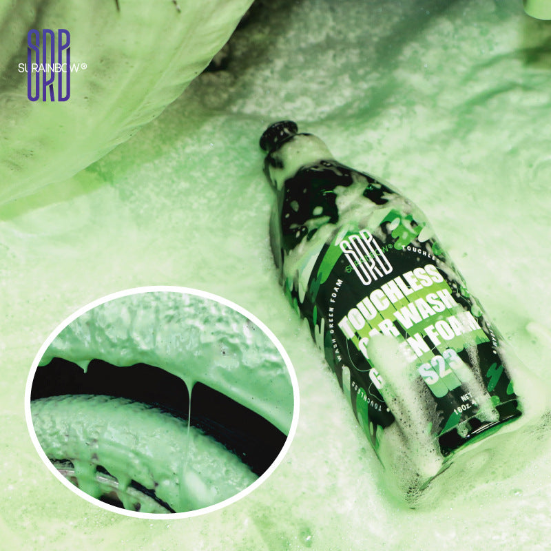 Concentrated foam pre-wash soil decomposer loose agent Glazing, brightening and decontaminating wax car wash liquid