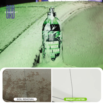 Concentrated foam pre-wash soil decomposer loose agent Glazing, brightening and decontaminating wax car wash liquid
