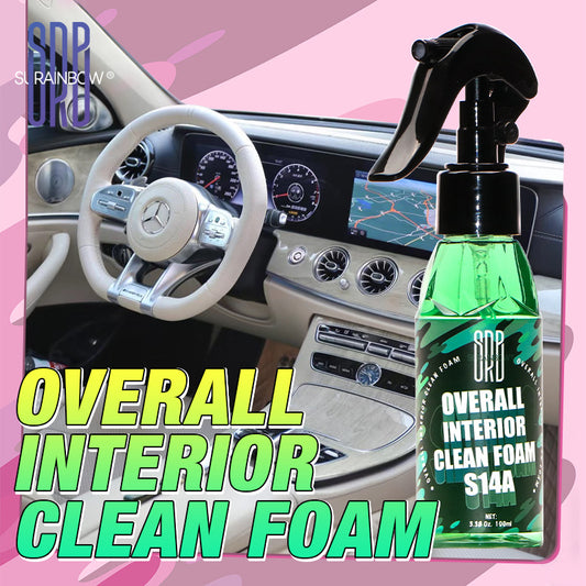 Foam interior cleaner Leather car seat interior ceiling decontamination cleaner Sanitizer