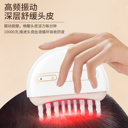Health care hair comb, jade part massage, meridian comb, hair treatment comb, facial trument, medicine applicator