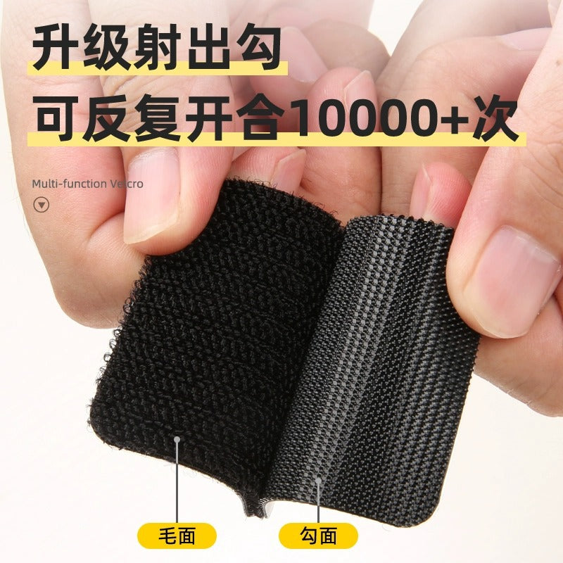 Car foot mat invisible fixed adhesive clamp non-slip high temperature double sided tape Velcro for cars