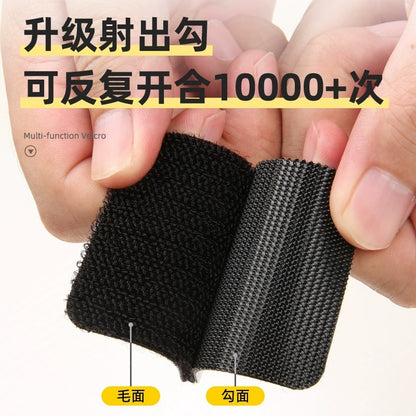 Car foot mat invisible fixed adhesive clamp non-slip high temperature double sided tape Velcro for cars