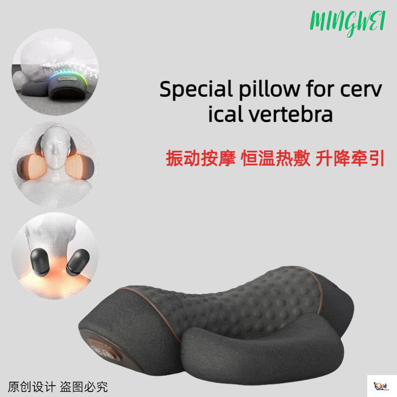 English version Cervical pillow for Protecting the cervical vertebrae, Special spinal non-traction heating compress repair cylinder for sleeping