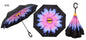 Creative Double Layer Inverted Umbrella with C-Handle