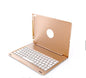 Bluetooth Keyboard with RGB Backlight and Case for iPad Pro 10.5