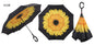 Creative Double Layer Inverted Umbrella with C-Handle