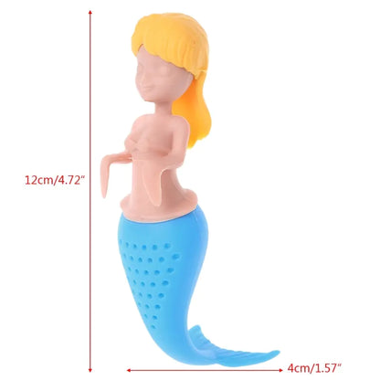 Mermaid Silicone Tea Infuser and Strainer