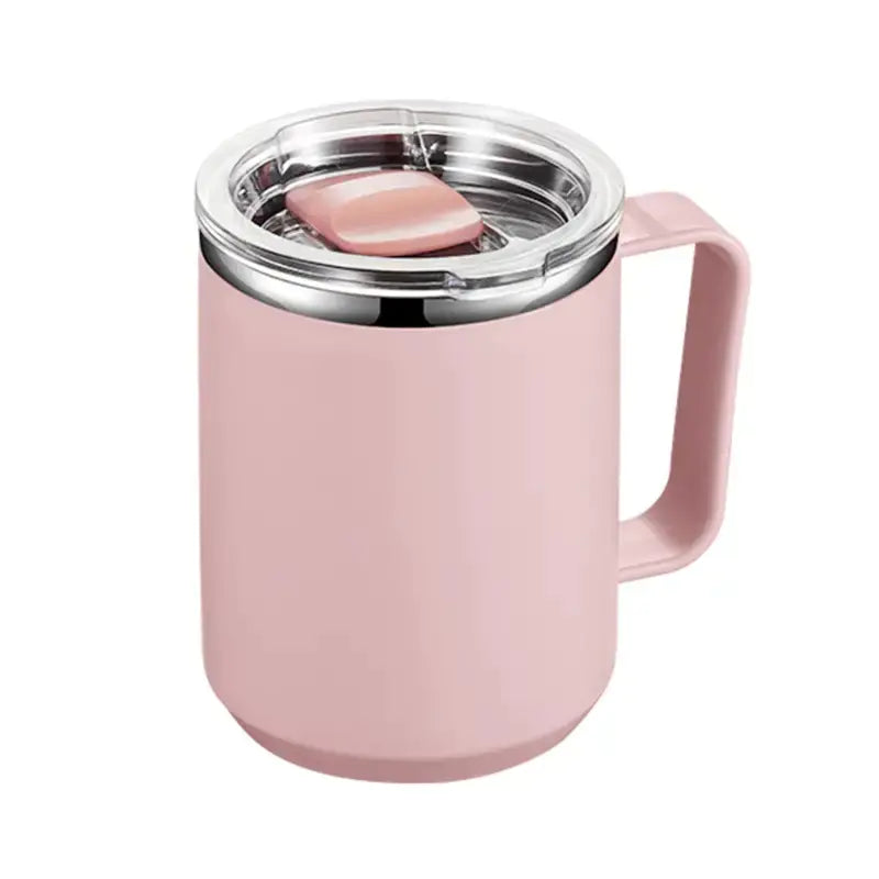 304 Stainless Steel Insulated Mug with Handle for Office