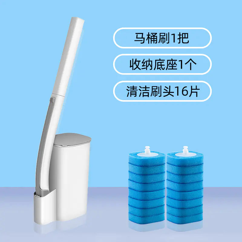 Disposable Toilet Brush Replacement Heads Set for Home