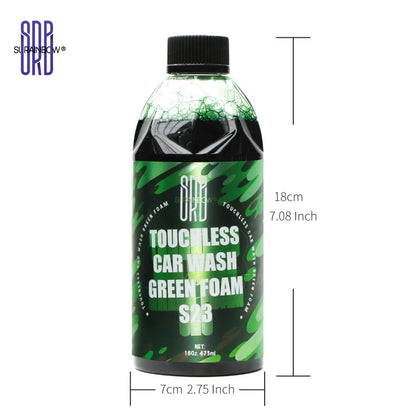 Concentrated foam pre-wash soil decomposer loose agent Glazing, brightening and decontaminating wax car wash liquid