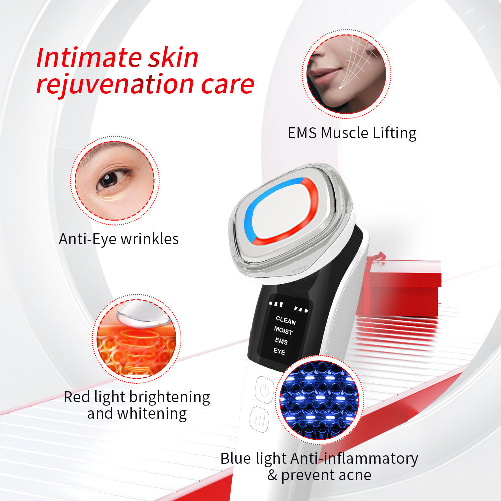 Beauty trument EMS Introduction trument Face massager Pulse micro current firming lift photon skin rejuvenation home