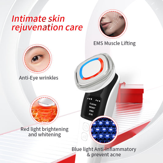 Beauty trument EMS Introduction trument Face massager Pulse micro current firming lift photon skin rejuvenation home