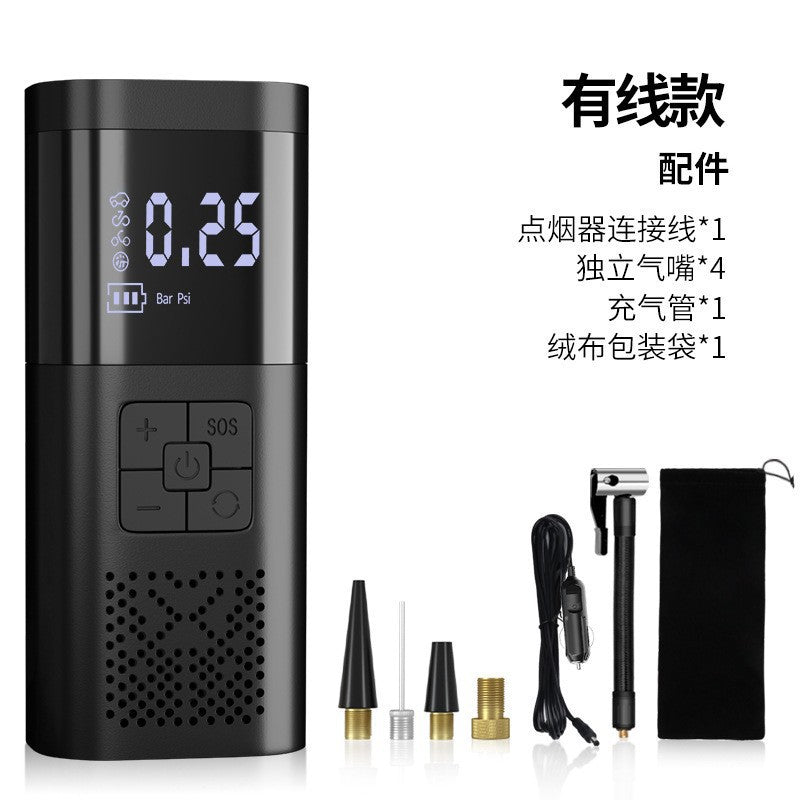 Intelligent digital display wireless convenient car air pump, tire air pump, car air pump, electric vehicle high-pressure air pump