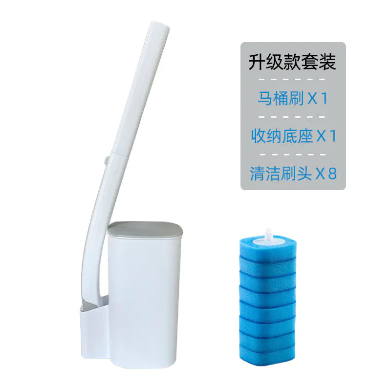 Disposable Toilet Brush Replacement Heads Set for Home