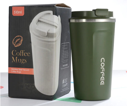 Spray Coated Coffee Mug, 304 Stainless Steel Insulated Cup