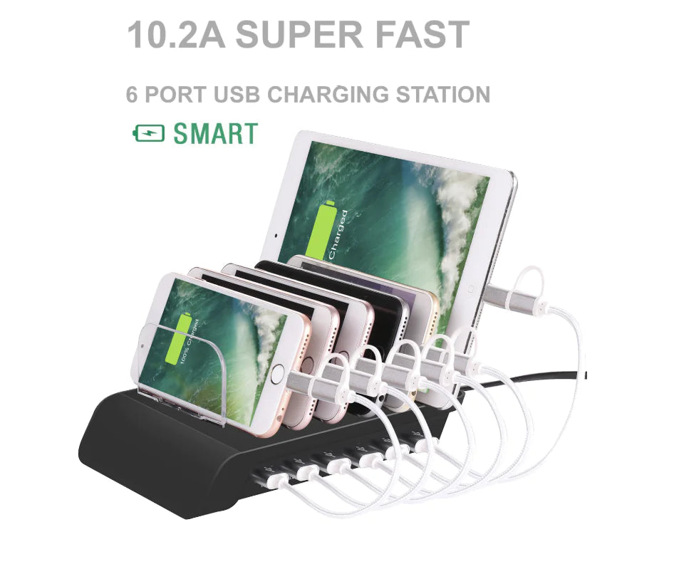 USB Charging Stand for Phones and Tablets