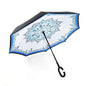 Creative Double Layer Inverted Umbrella with C-Handle