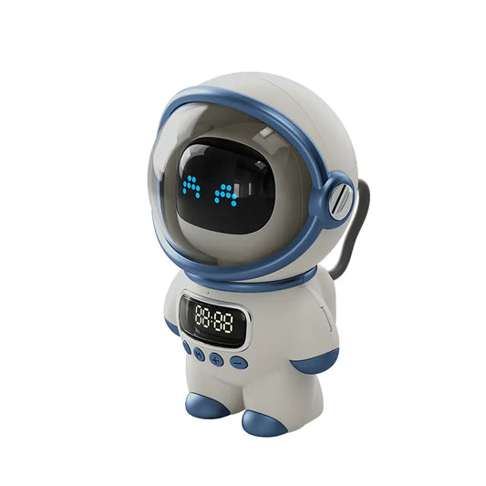 Bluetooth Smart AI Interactive Speaker Clock with Card Slot