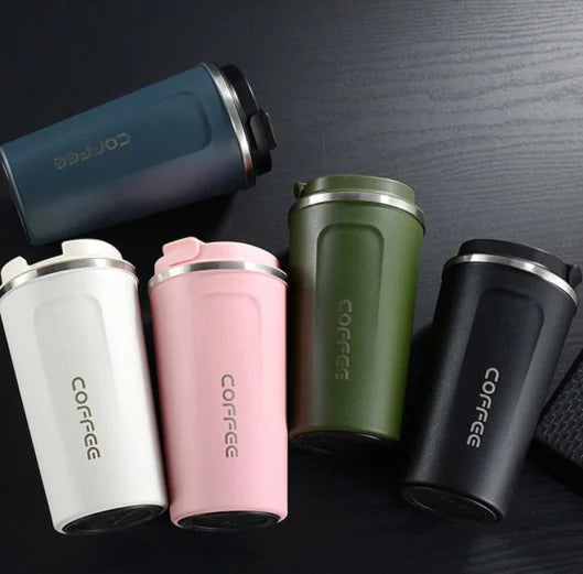 Spray Coated Coffee Mug, 304 Stainless Steel Insulated Cup