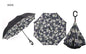 Creative Double Layer Inverted Umbrella with C-Handle